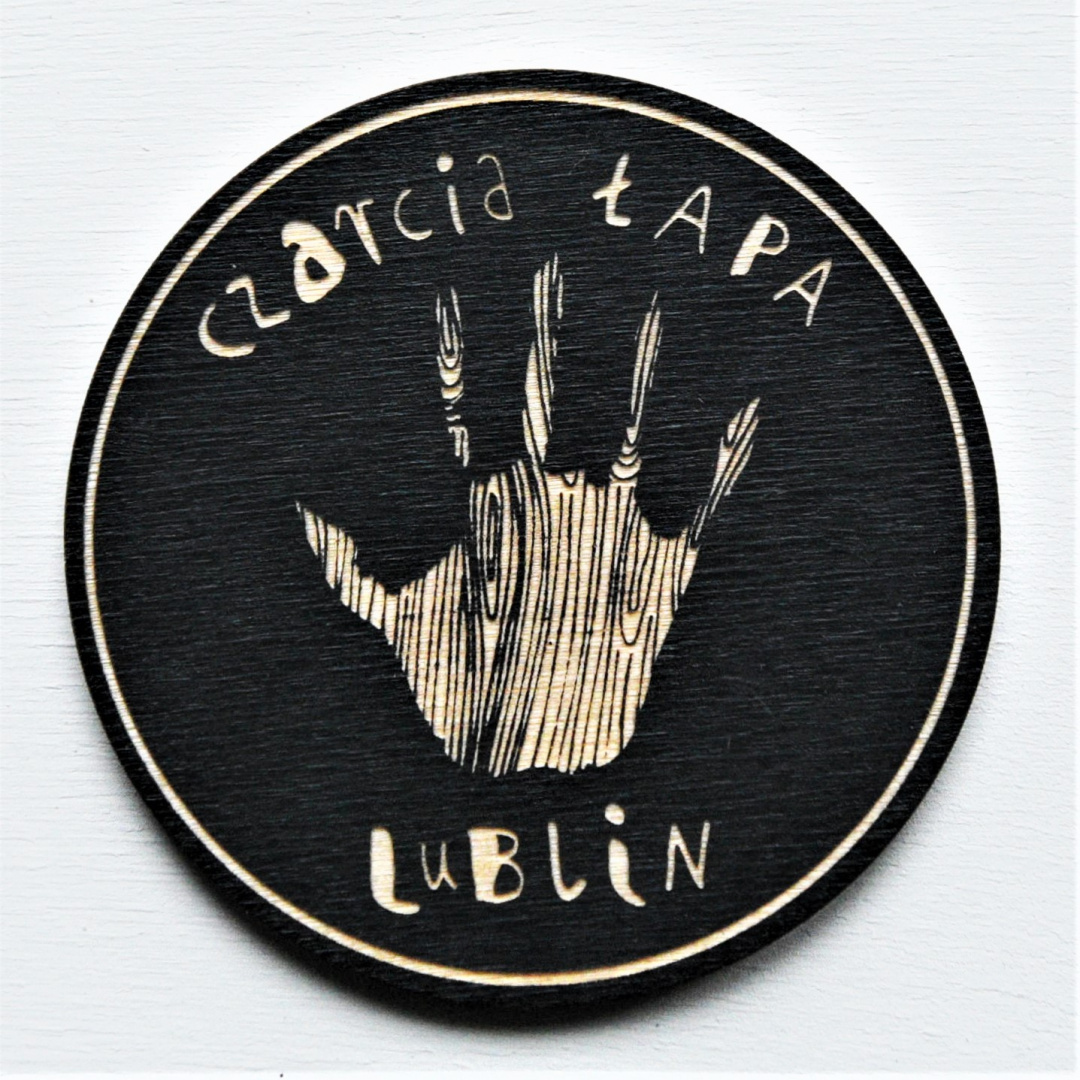 pamiątka z Lublina MAGNES CZARCIA ŁAPA pamiątka z Lublina MAGNES CZARCIA ŁAPA